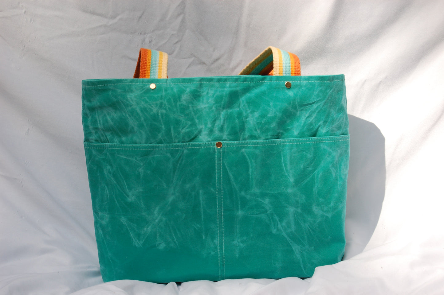 Aqua Tote Bag