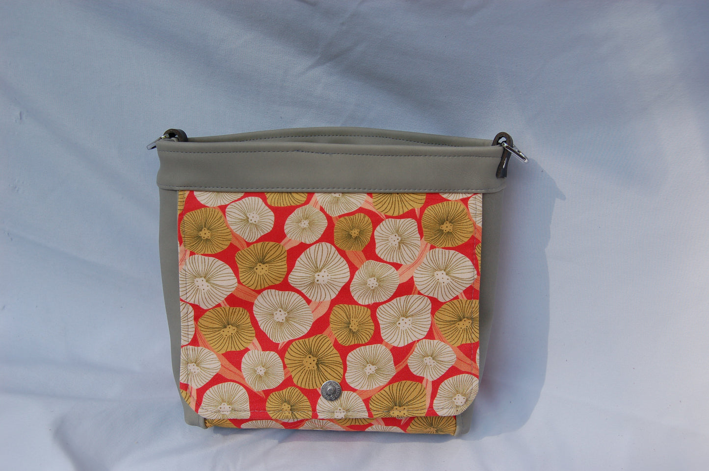 Grey Crossbody Bag